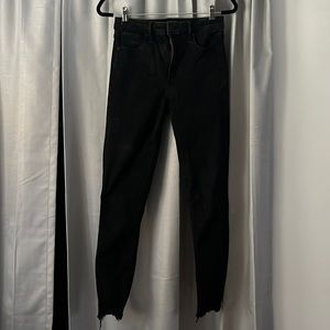 black high waisted jeans